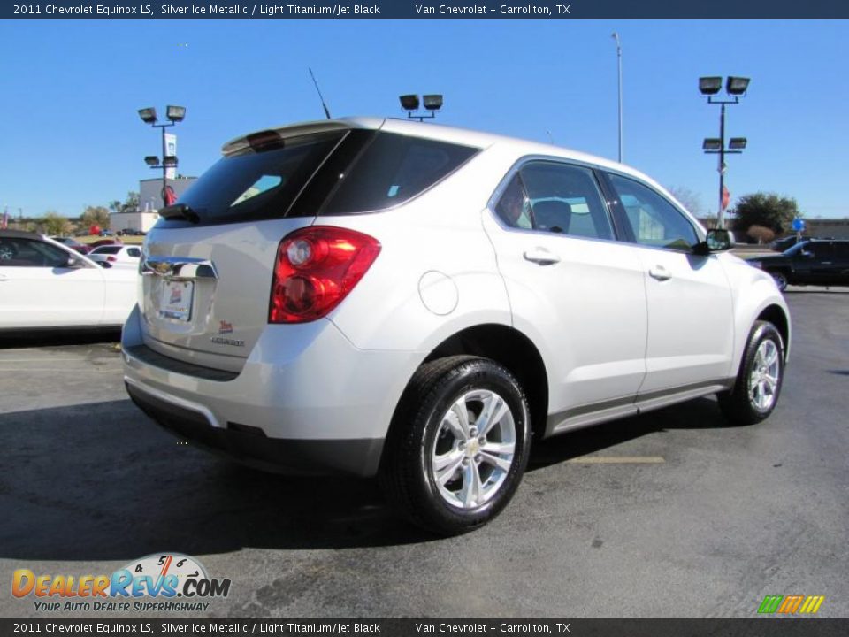 2011 Chevrolet Equinox LS Silver Ice Metallic / Light Titanium/Jet Black Photo #6