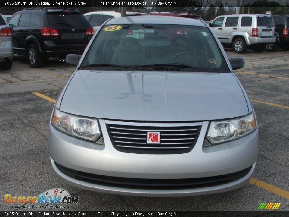 2005 Saturn ION 1 Sedan Silver Nickel / Gray Photo #2