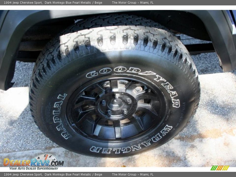 Custom Wheels of 1994 Jeep Cherokee Sport Photo #23