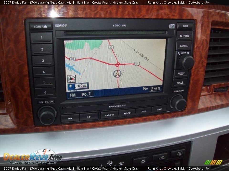 Navigation of 2007 Dodge Ram 1500 Laramie Mega Cab 4x4 Photo #7