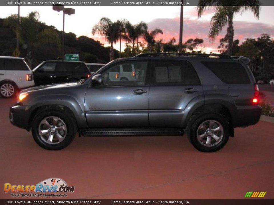 2006 Toyota 4Runner Limited Shadow Mica / Stone Gray Photo #3