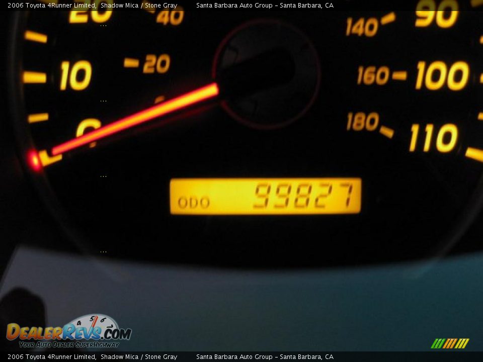 2006 Toyota 4Runner Limited Shadow Mica / Stone Gray Photo #6