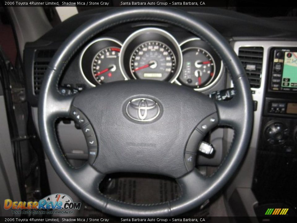 2006 Toyota 4Runner Limited Shadow Mica / Stone Gray Photo #7