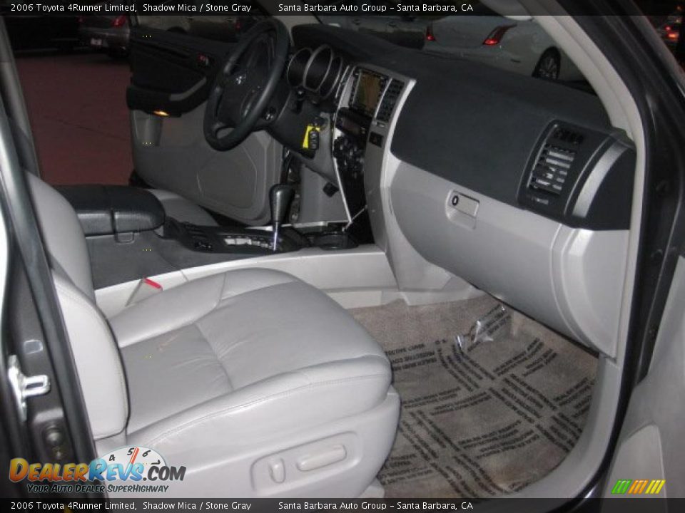 2006 Toyota 4Runner Limited Shadow Mica / Stone Gray Photo #8