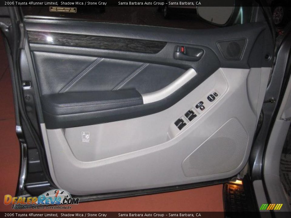 2006 Toyota 4Runner Limited Shadow Mica / Stone Gray Photo #16