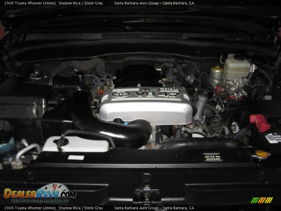 2006 Toyota 4Runner Limited Shadow Mica / Stone Gray Photo #17