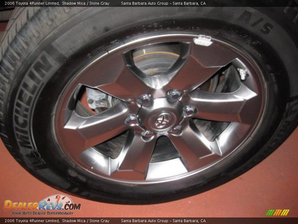 2006 Toyota 4Runner Limited Shadow Mica / Stone Gray Photo #20