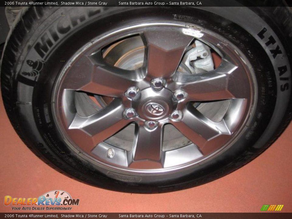 2006 Toyota 4Runner Limited Shadow Mica / Stone Gray Photo #22