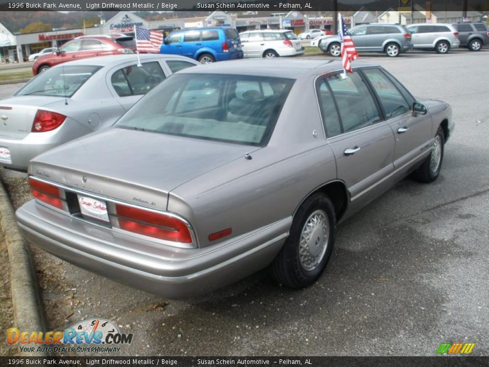 1996 Buick Park Avenue Light Driftwood Metallic / Beige Photo #3