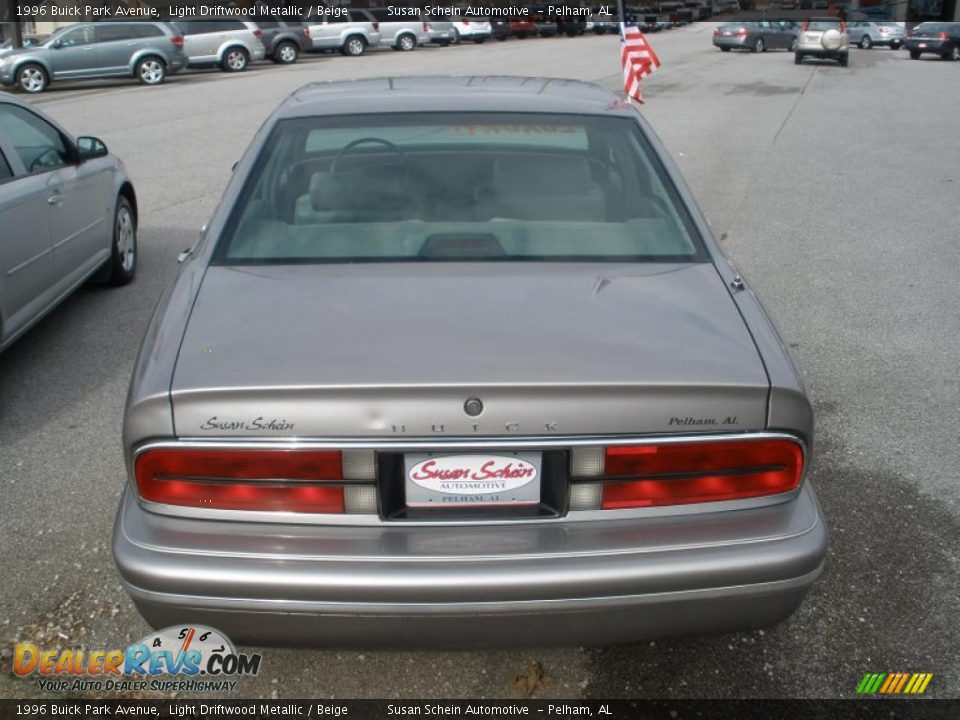 1996 Buick Park Avenue Light Driftwood Metallic / Beige Photo #4