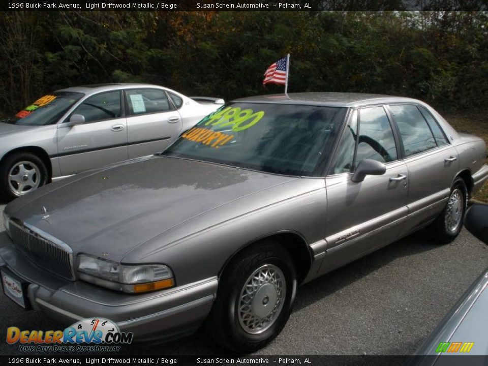 1996 Buick Park Avenue Light Driftwood Metallic / Beige Photo #6