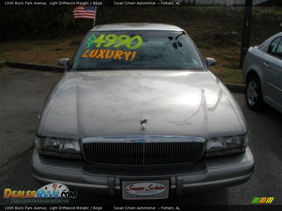 1996 Buick Park Avenue Light Driftwood Metallic / Beige Photo #7