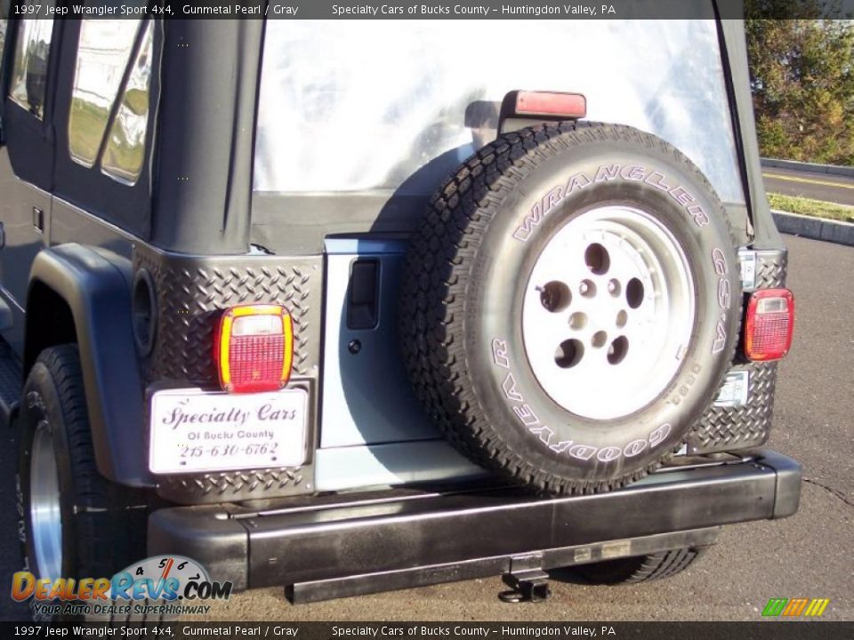 1997 Jeep Wrangler Sport 4x4 Gunmetal Pearl / Gray Photo #26