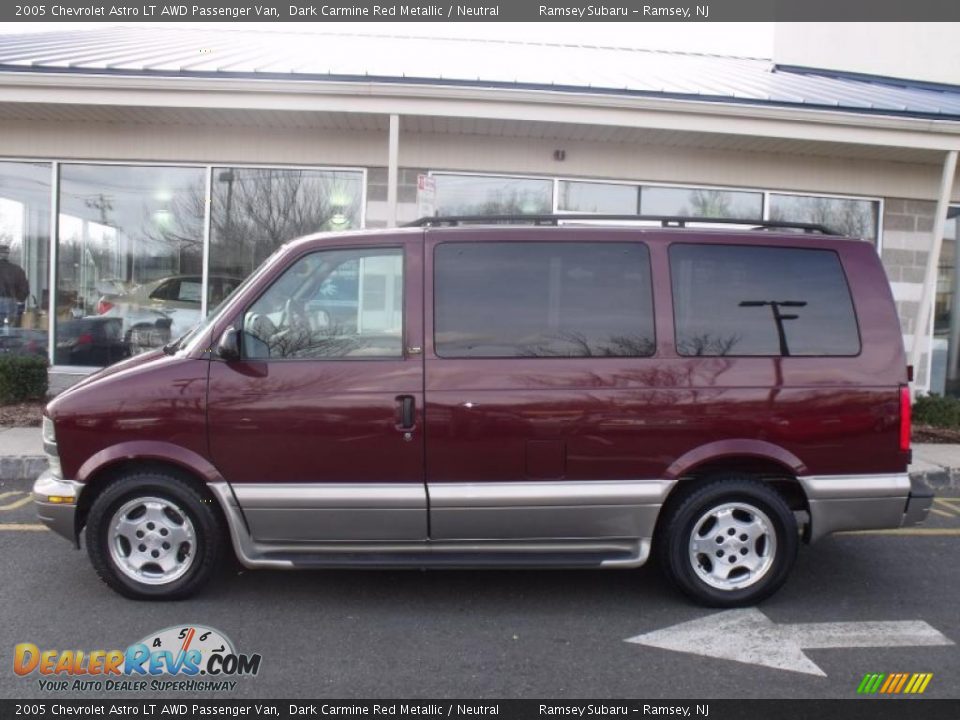 Dark Carmine Red Metallic 2005 Chevrolet Astro LT AWD Passenger Van Photo #2