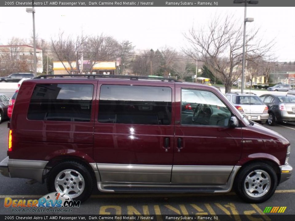 2005 Chevrolet Astro LT AWD Passenger Van Dark Carmine Red Metallic / Neutral Photo #6