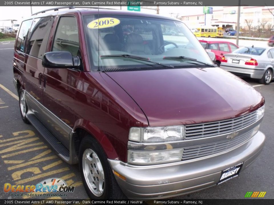 2005 Chevrolet Astro LT AWD Passenger Van Dark Carmine Red Metallic / Neutral Photo #7