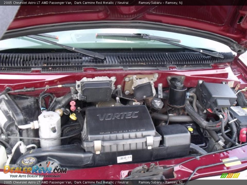 2005 Chevrolet Astro LT AWD Passenger Van 4.3 Liter OHV 12-Valve V6 Engine Photo #22