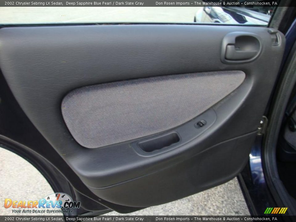 Door Panel of 2002 Chrysler Sebring LX Sedan Photo #25