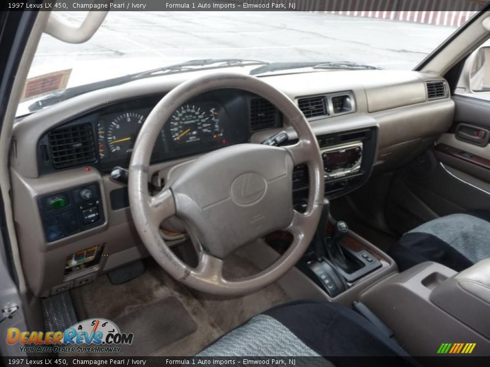 1997 Lexus LX 450 Champagne Pearl / Ivory Photo #15