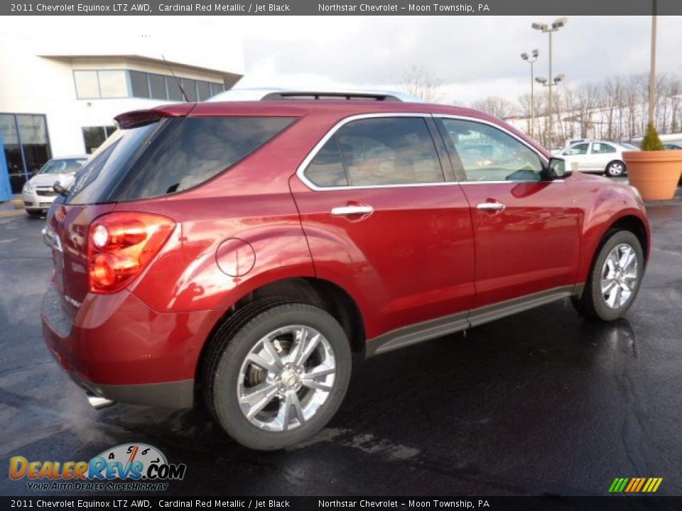 Cardinal Red Metallic 2011 Chevrolet Equinox LTZ AWD Photo #10