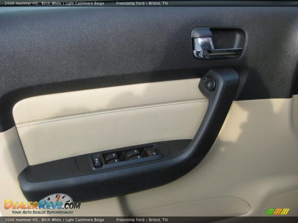 2006 Hummer H3 Birch White / Light Cashmere Beige Photo #15