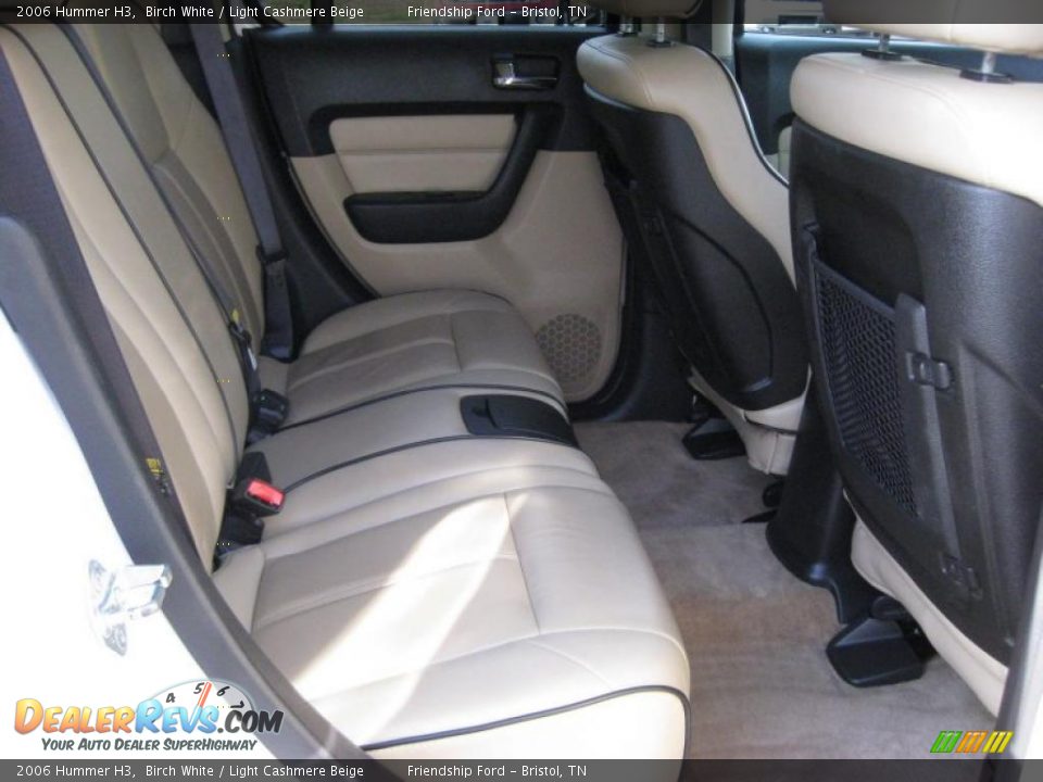 2006 Hummer H3 Birch White / Light Cashmere Beige Photo #22