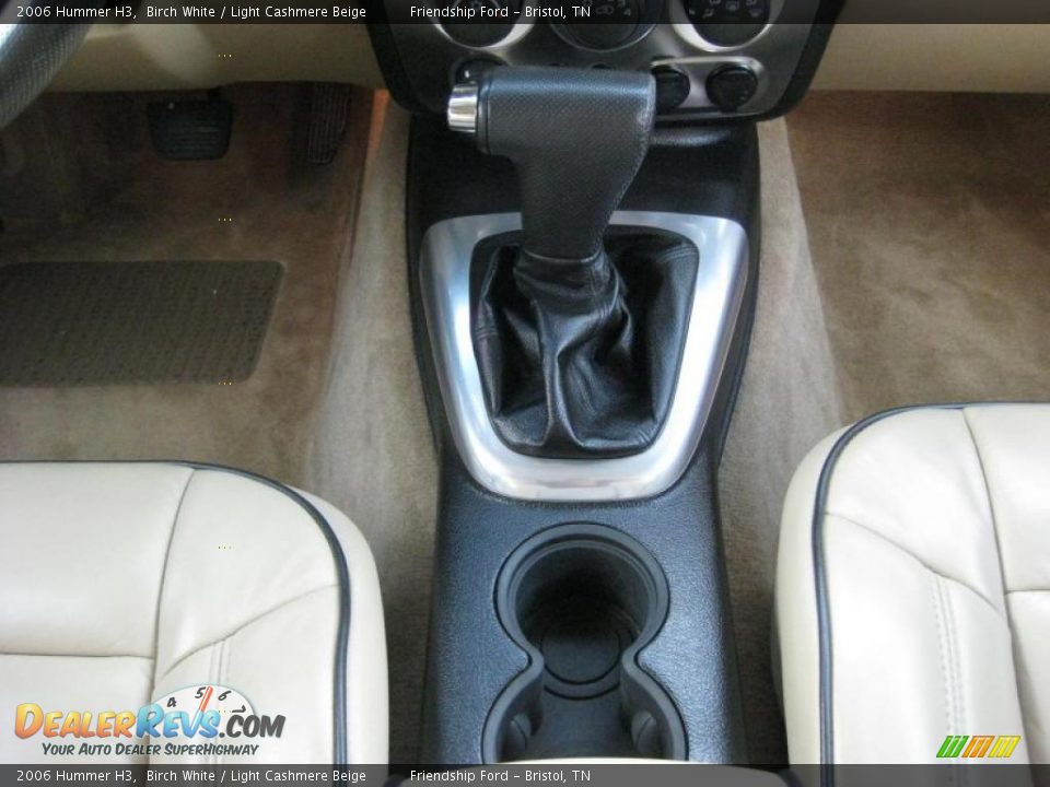 2006 Hummer H3 Birch White / Light Cashmere Beige Photo #27