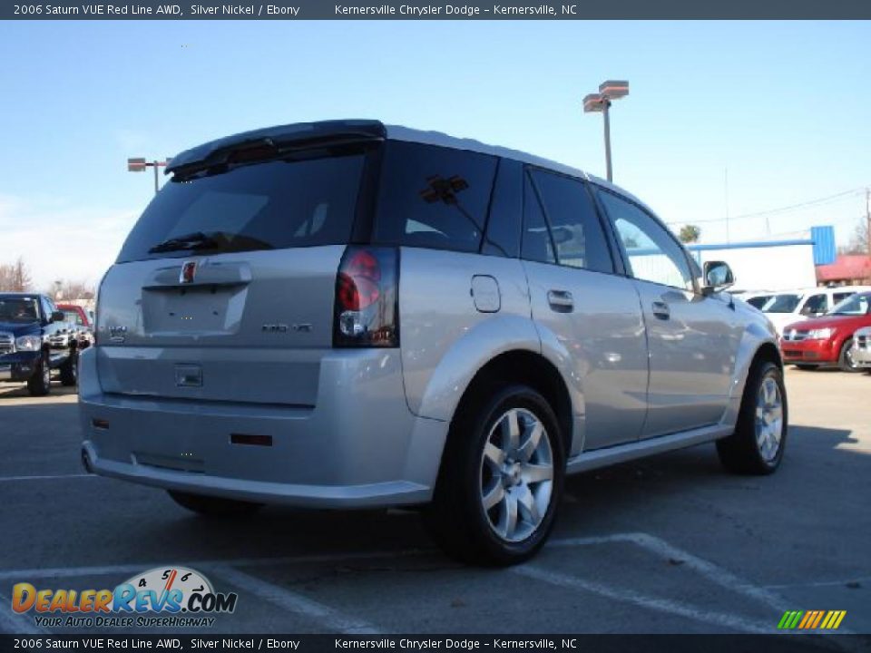 2006 Saturn VUE Red Line AWD Silver Nickel / Ebony Photo #3