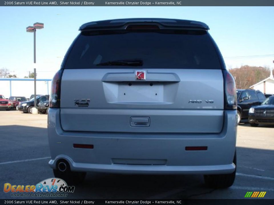 2006 Saturn VUE Red Line AWD Silver Nickel / Ebony Photo #4