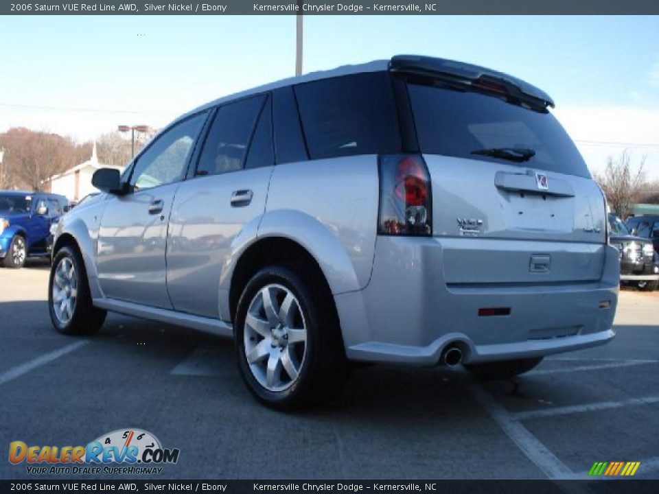 2006 Saturn VUE Red Line AWD Silver Nickel / Ebony Photo #5