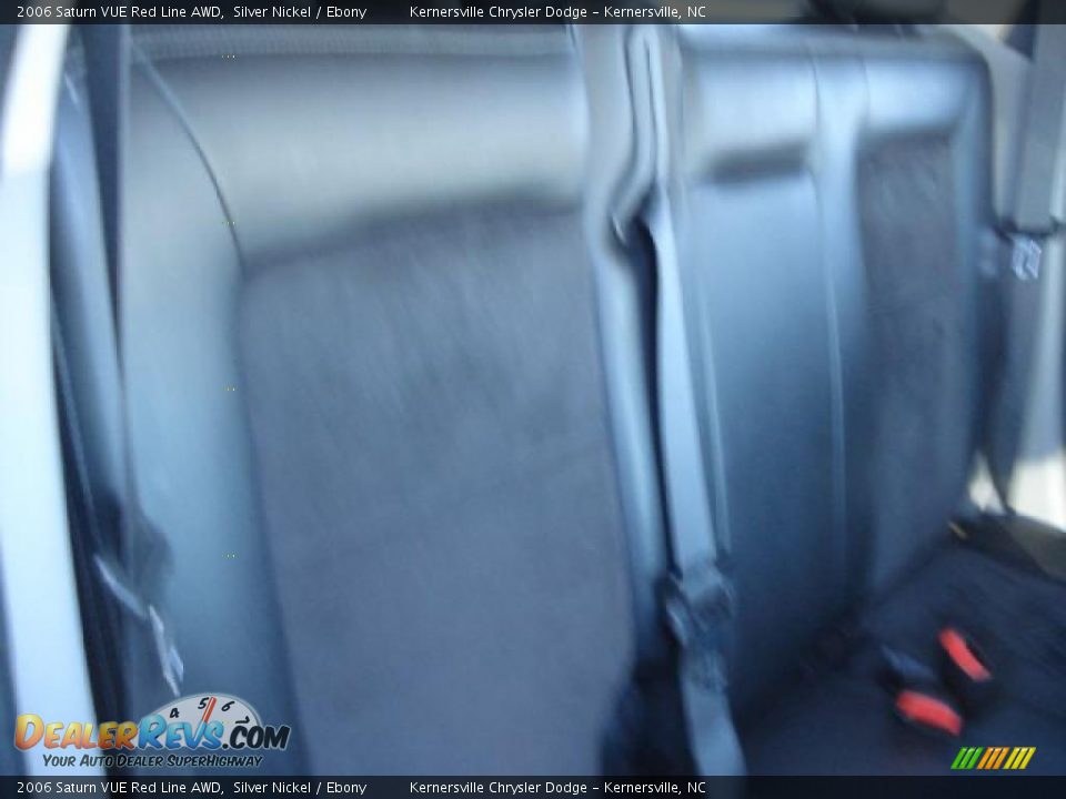 2006 Saturn VUE Red Line AWD Silver Nickel / Ebony Photo #11