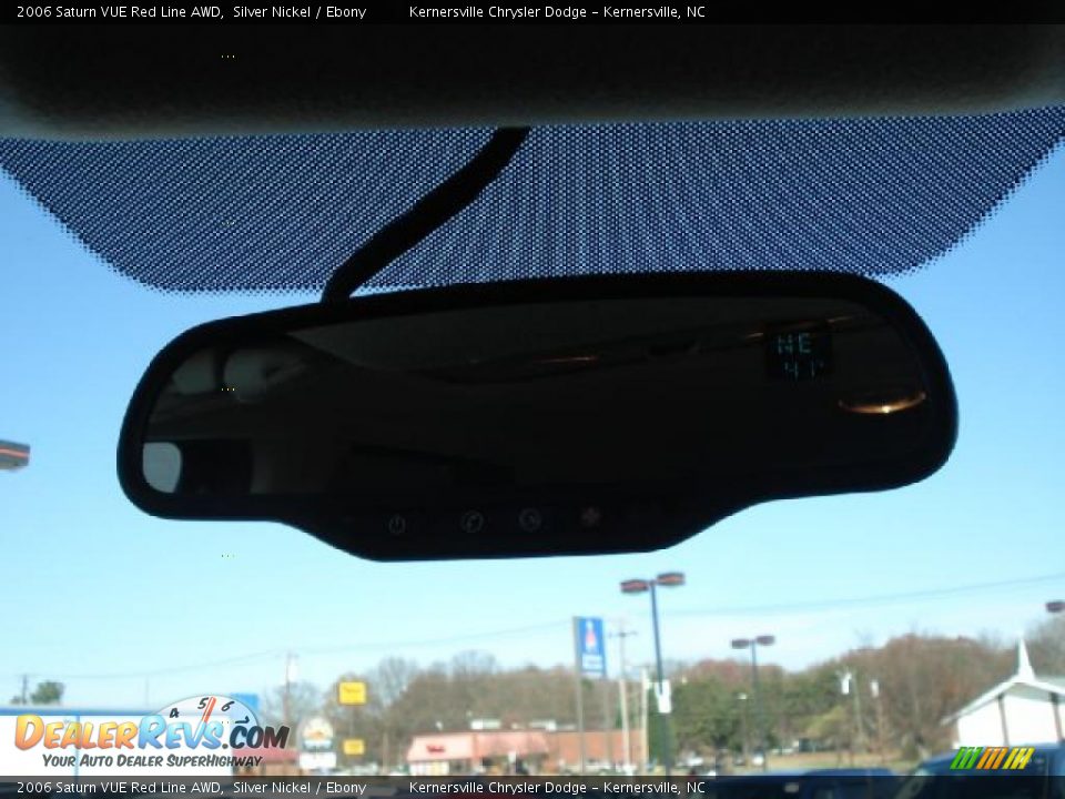 2006 Saturn VUE Red Line AWD Silver Nickel / Ebony Photo #17