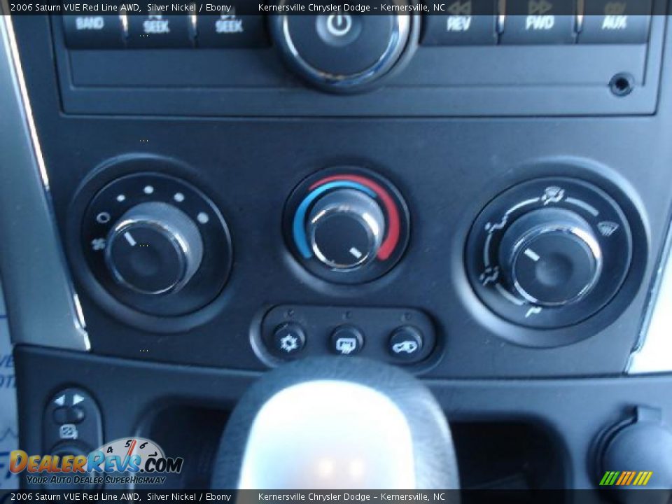 2006 Saturn VUE Red Line AWD Silver Nickel / Ebony Photo #19