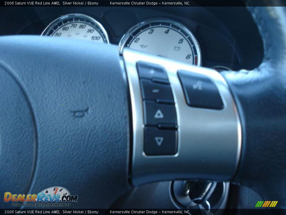 2006 Saturn VUE Red Line AWD Silver Nickel / Ebony Photo #23