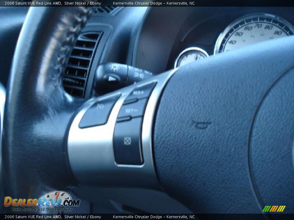 2006 Saturn VUE Red Line AWD Silver Nickel / Ebony Photo #24