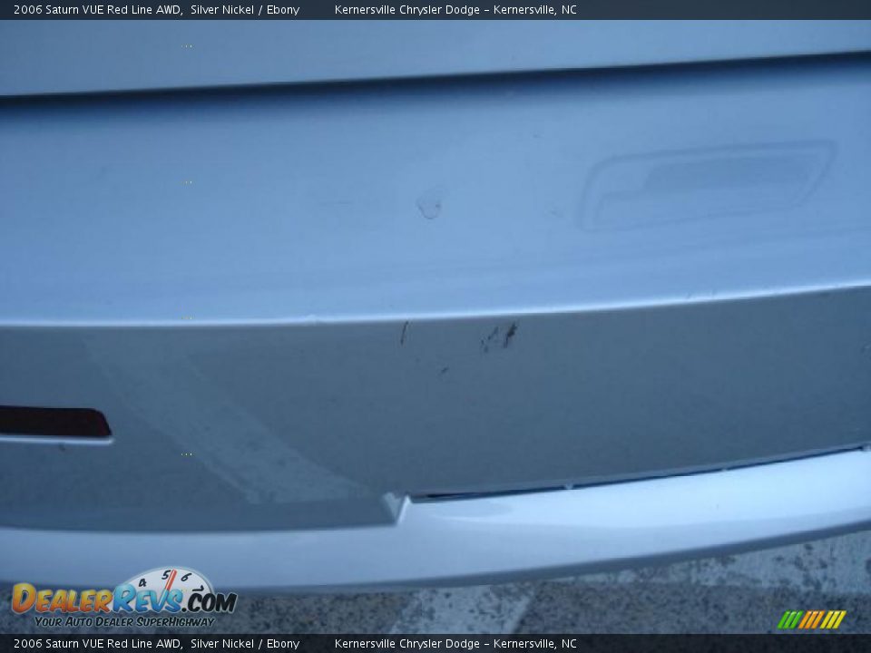 2006 Saturn VUE Red Line AWD Silver Nickel / Ebony Photo #31