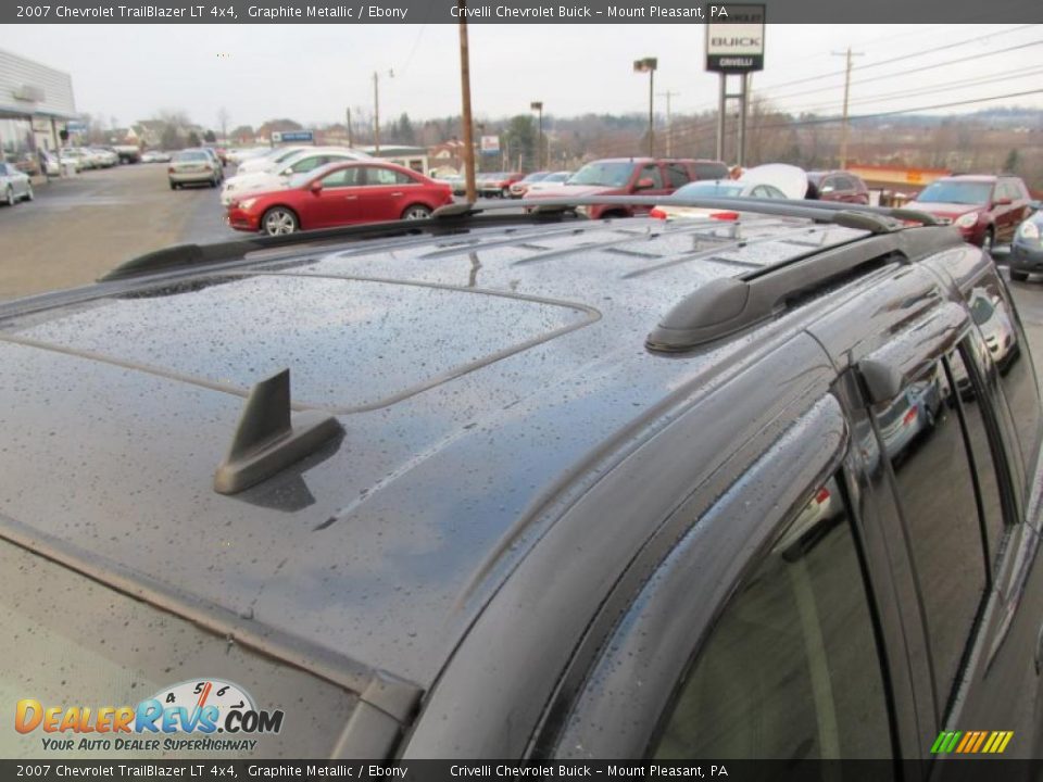2007 Chevrolet TrailBlazer LT 4x4 Graphite Metallic / Ebony Photo #10