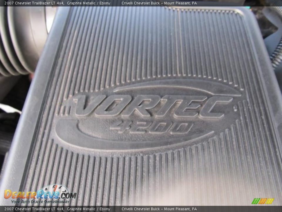 2007 Chevrolet TrailBlazer LT 4x4 Graphite Metallic / Ebony Photo #12