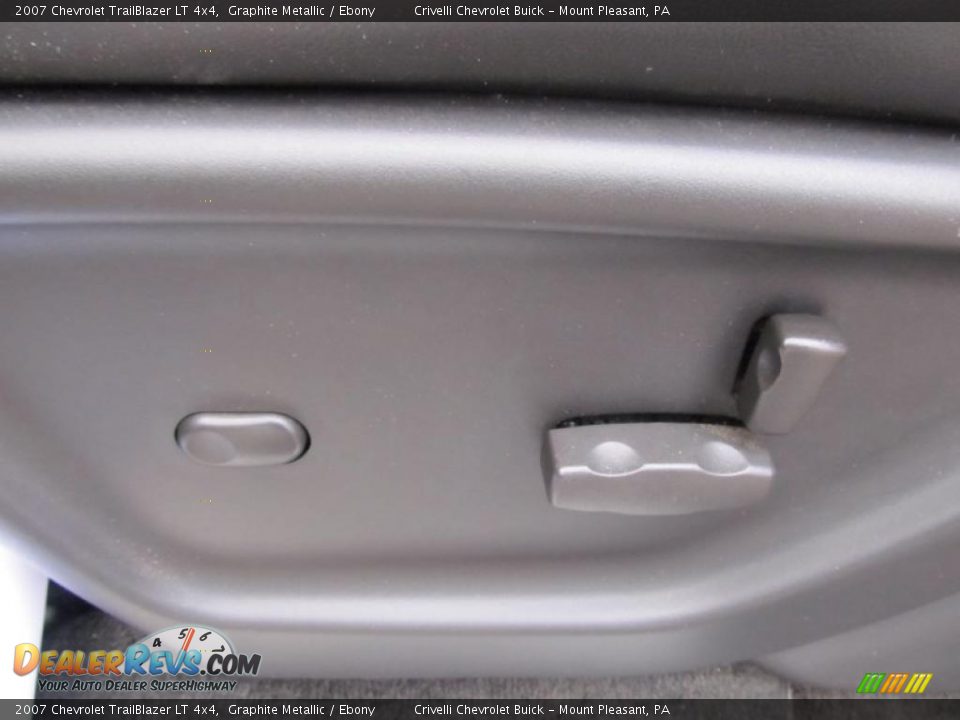 2007 Chevrolet TrailBlazer LT 4x4 Graphite Metallic / Ebony Photo #17