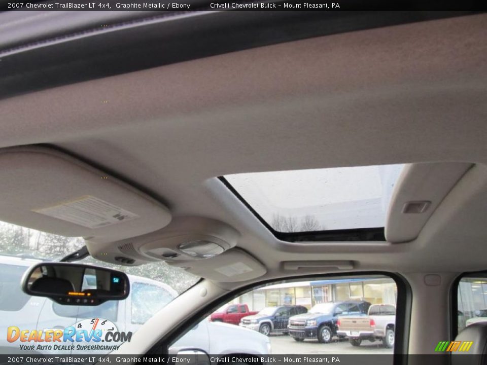 2007 Chevrolet TrailBlazer LT 4x4 Graphite Metallic / Ebony Photo #18