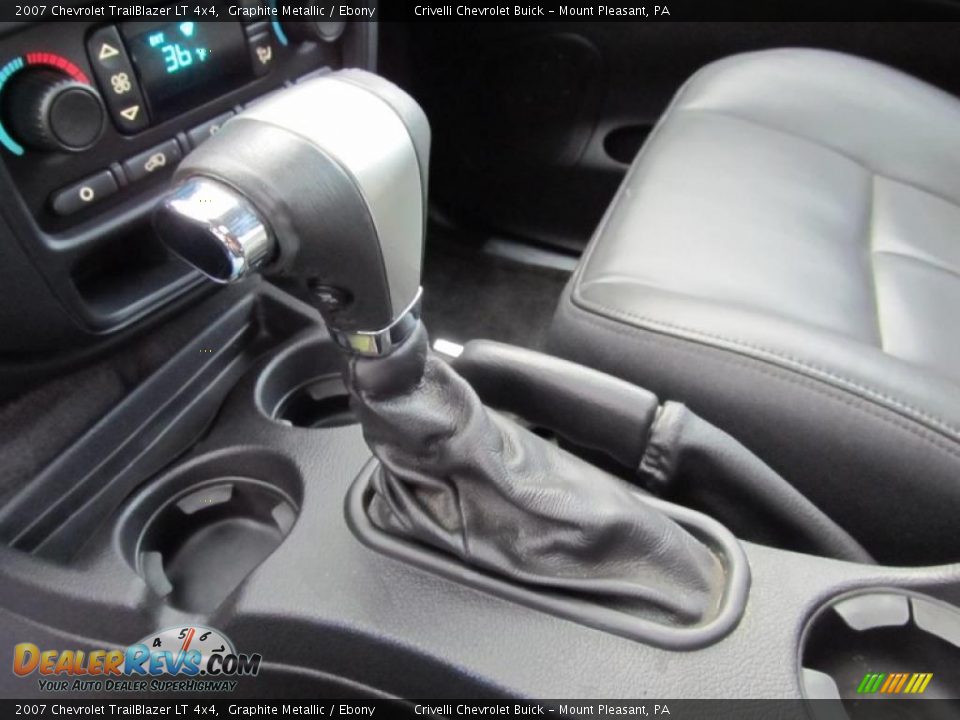 2007 Chevrolet TrailBlazer LT 4x4 Graphite Metallic / Ebony Photo #19