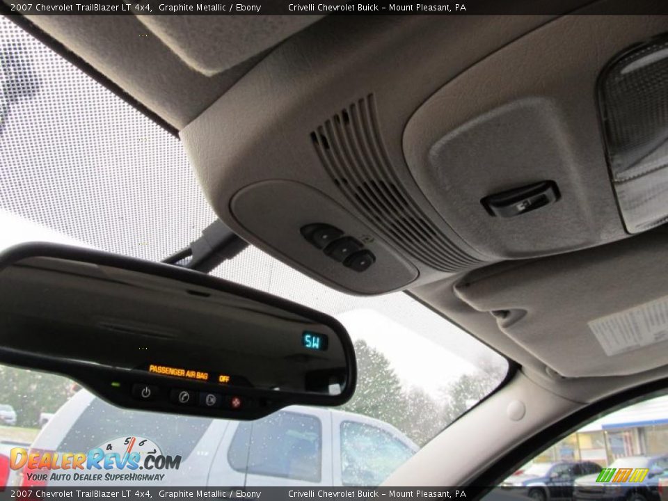 2007 Chevrolet TrailBlazer LT 4x4 Graphite Metallic / Ebony Photo #23