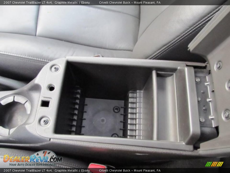 2007 Chevrolet TrailBlazer LT 4x4 Graphite Metallic / Ebony Photo #24