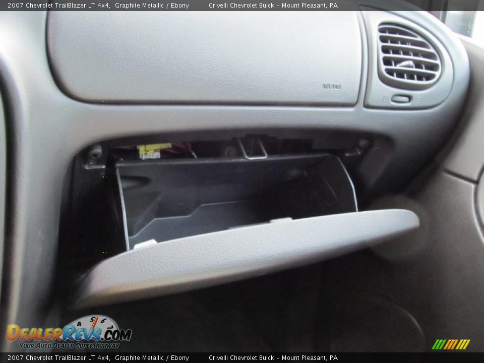 2007 Chevrolet TrailBlazer LT 4x4 Graphite Metallic / Ebony Photo #25