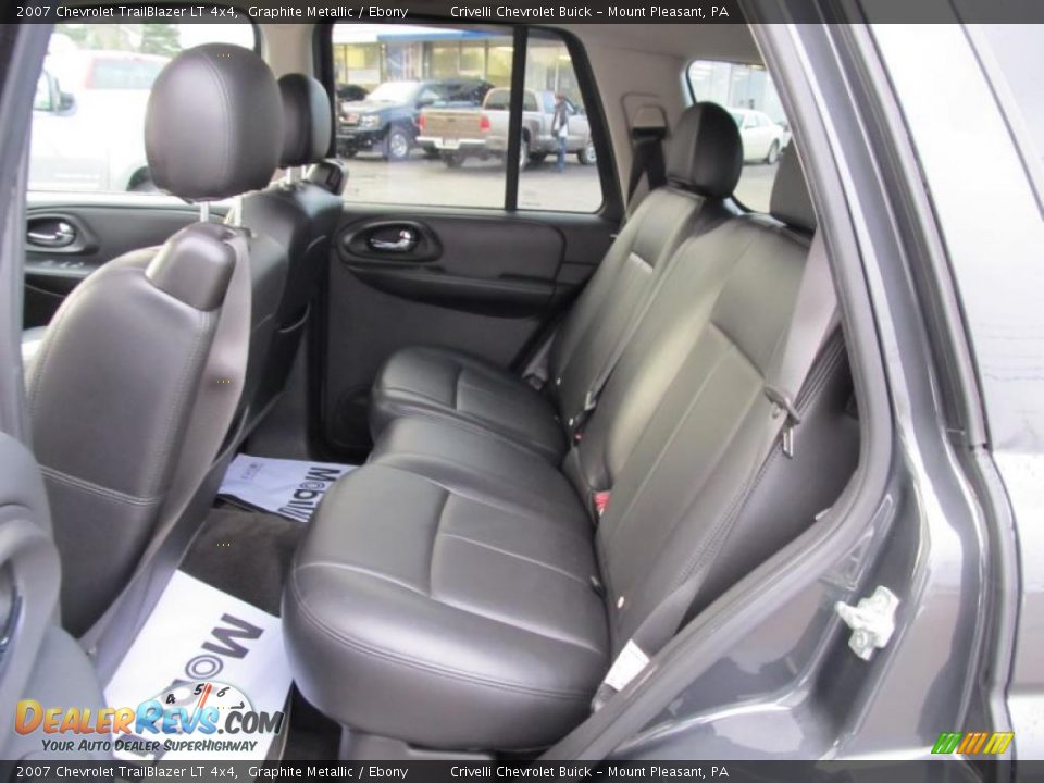 2007 Chevrolet TrailBlazer LT 4x4 Graphite Metallic / Ebony Photo #26