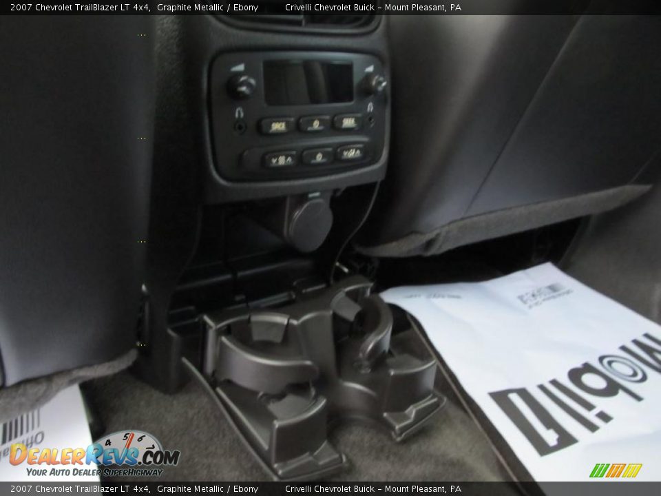 2007 Chevrolet TrailBlazer LT 4x4 Graphite Metallic / Ebony Photo #27