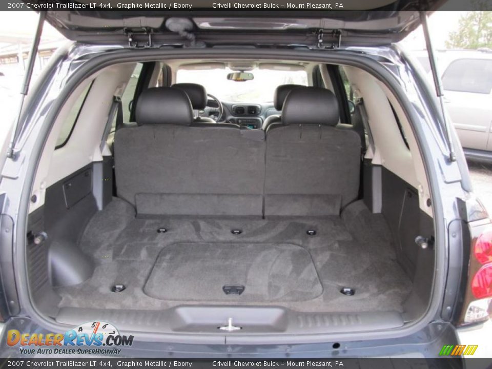 2007 Chevrolet TrailBlazer LT 4x4 Graphite Metallic / Ebony Photo #28