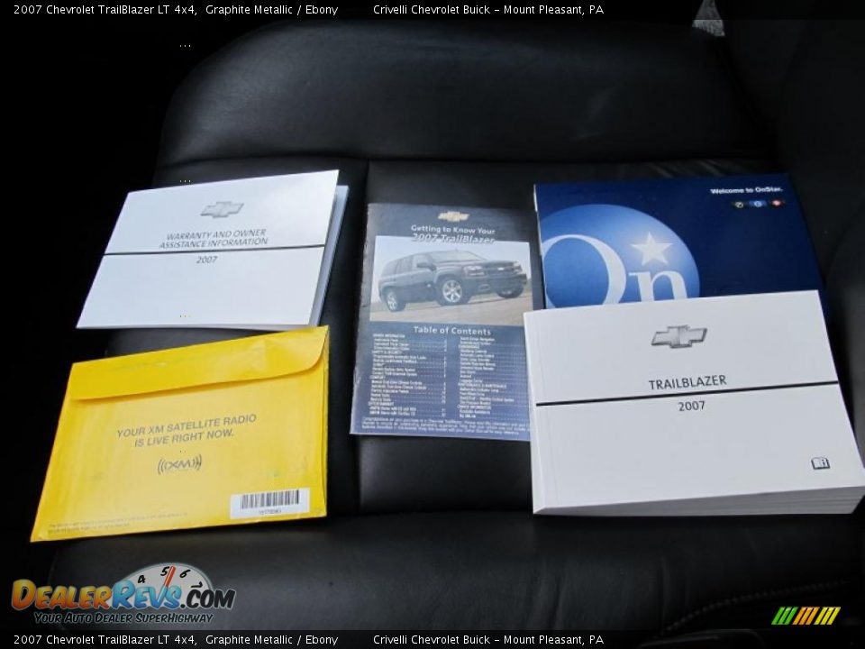 2007 Chevrolet TrailBlazer LT 4x4 Graphite Metallic / Ebony Photo #29