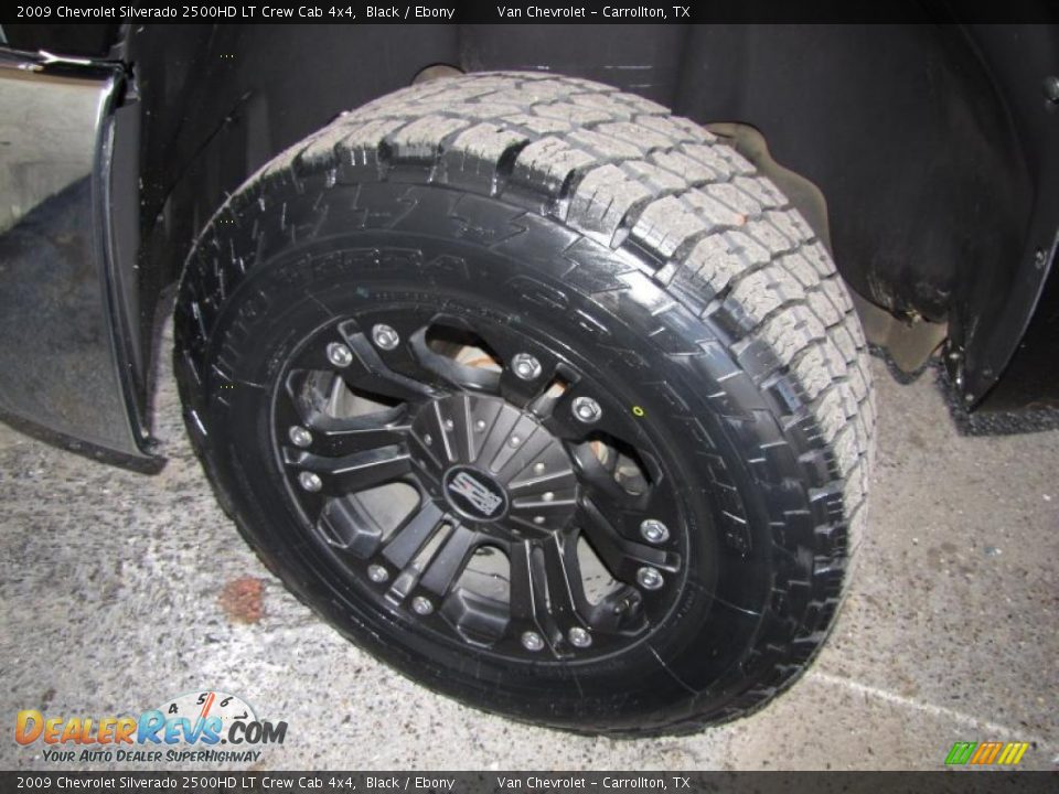 Custom Wheels of 2009 Chevrolet Silverado 2500HD LT Crew Cab 4x4 Photo #18