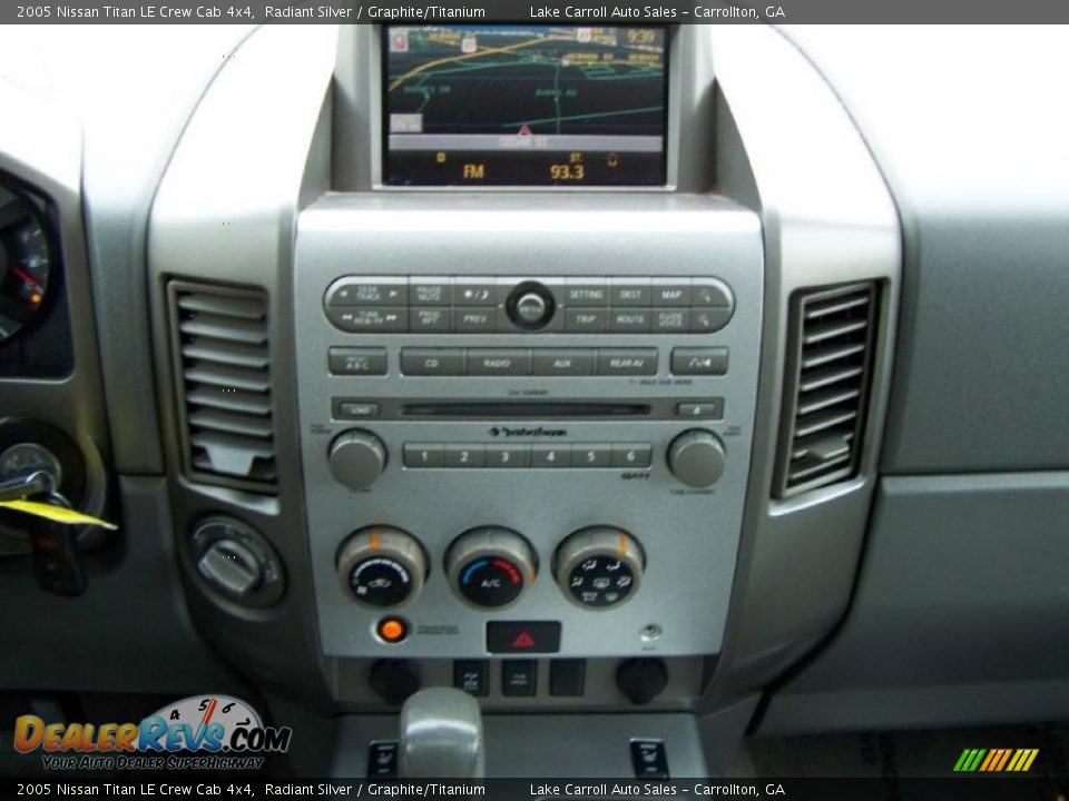 Navigation of 2005 Nissan Titan LE Crew Cab 4x4 Photo #7